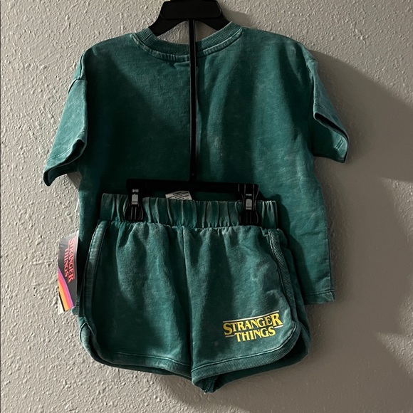 Hawkins Tigers Kids Matching Set - Green - Picture 2 of 2